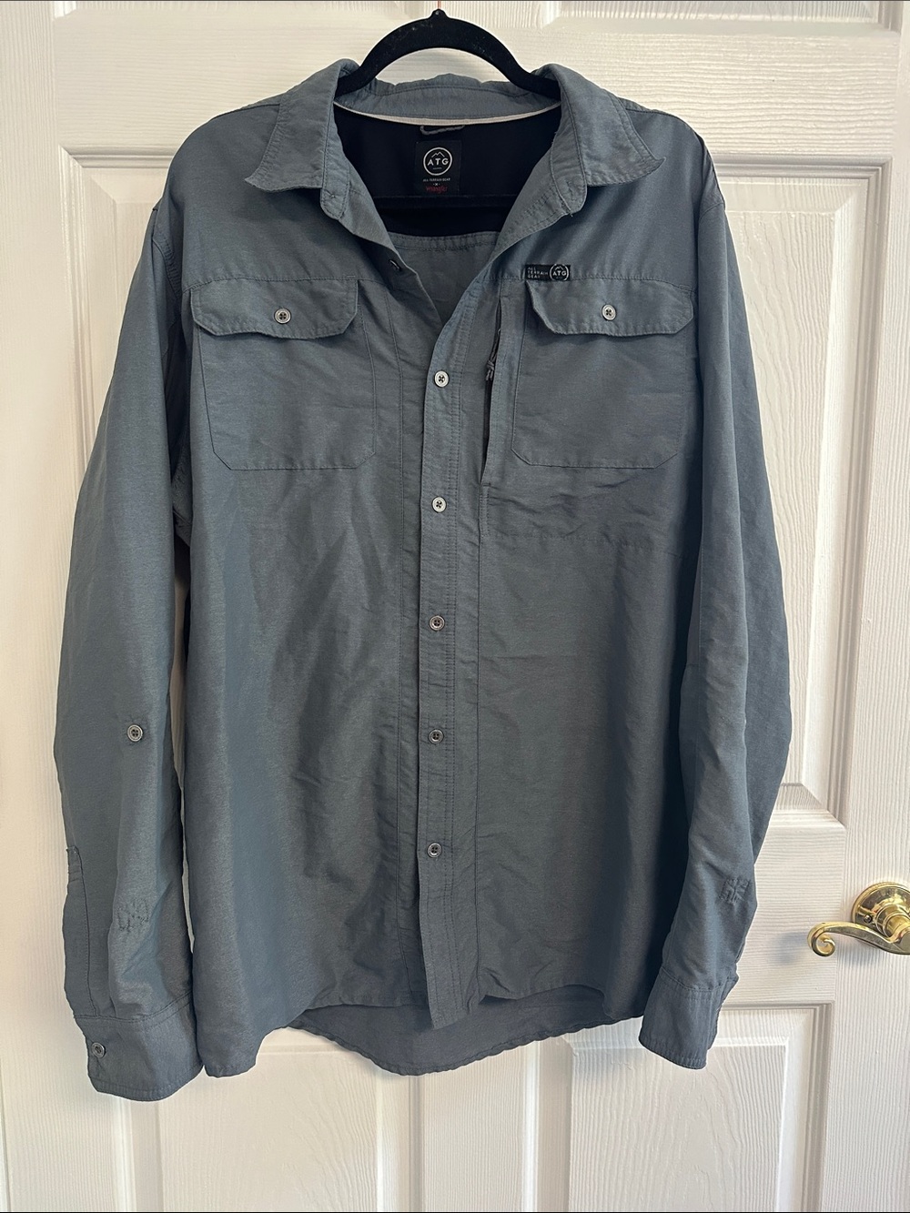 Lightweight Slate Gray Shirt by All Terrain Gear x Wrangler